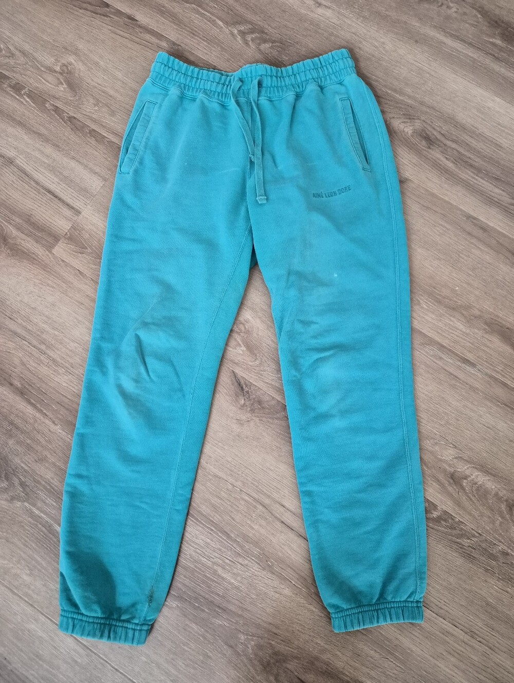 RARE AIMÉ LEON DORE Teal Sweats Medium